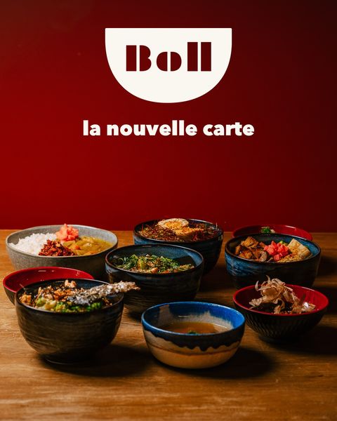 La nouvelle carte de Boll, sur l'Instagram de Boll