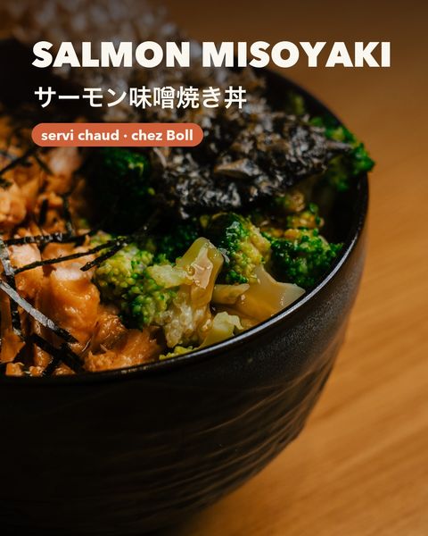 Salmon Misoyaki, sur l'Instagram de Boll